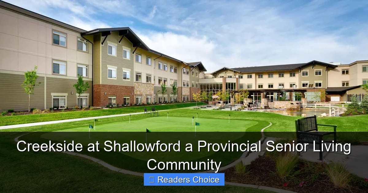 Creekside at Shallowford a Provincial Senior Living Community