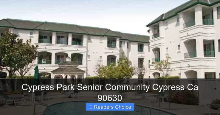 Cypress Park Senior Community Cypress Ca 90630