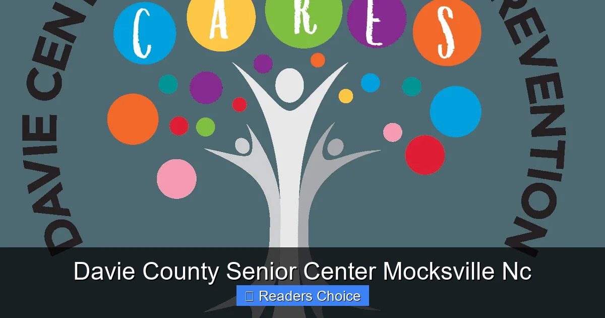 Davie County Senior Center Mocksville Nc