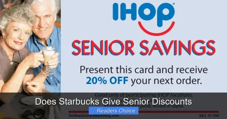 Does Starbucks Give Senior Discounts