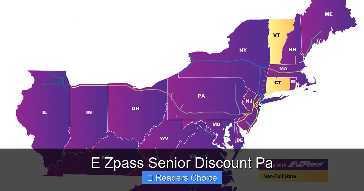 E Zpass Senior Discount Pa