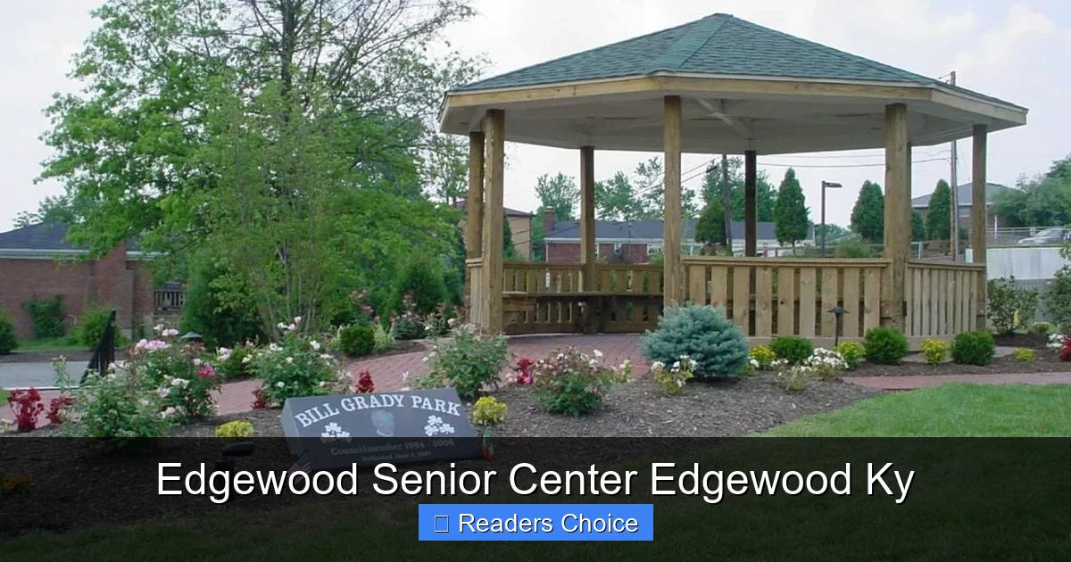 Edgewood Senior Center Edgewood Ky