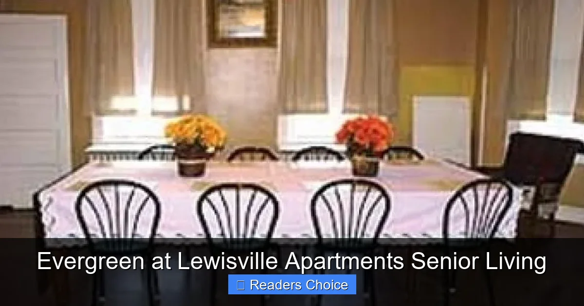 Evergreen at Lewisville Apartments Senior Living
