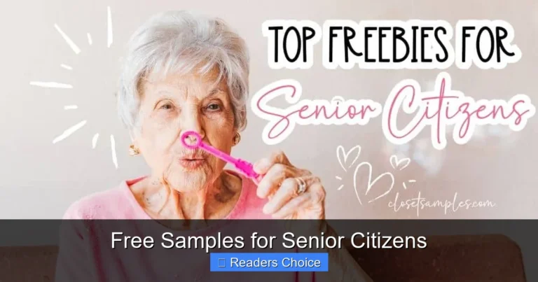 Free Samples for Senior Citizens