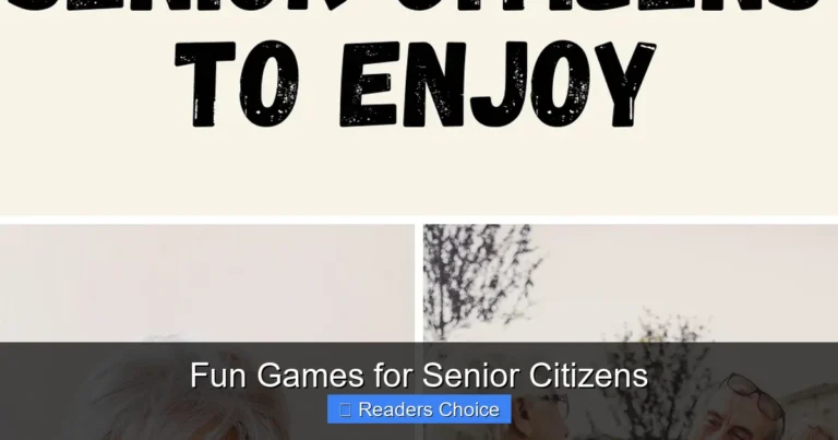 Fun Games for Senior Citizens