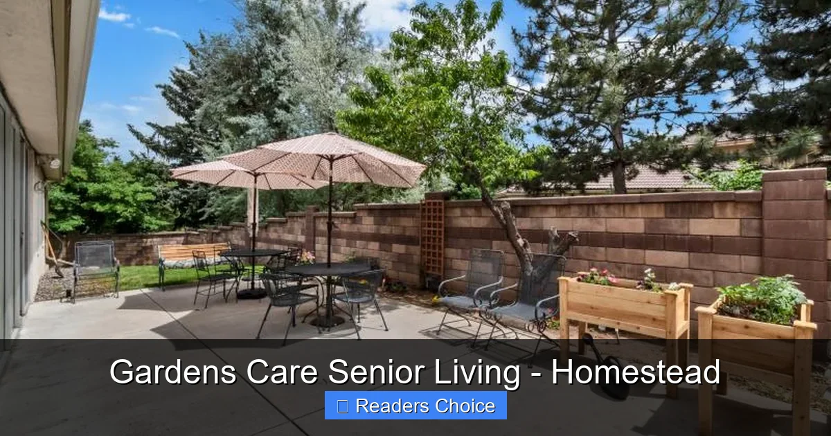 Gardens Care Senior Living - Homestead