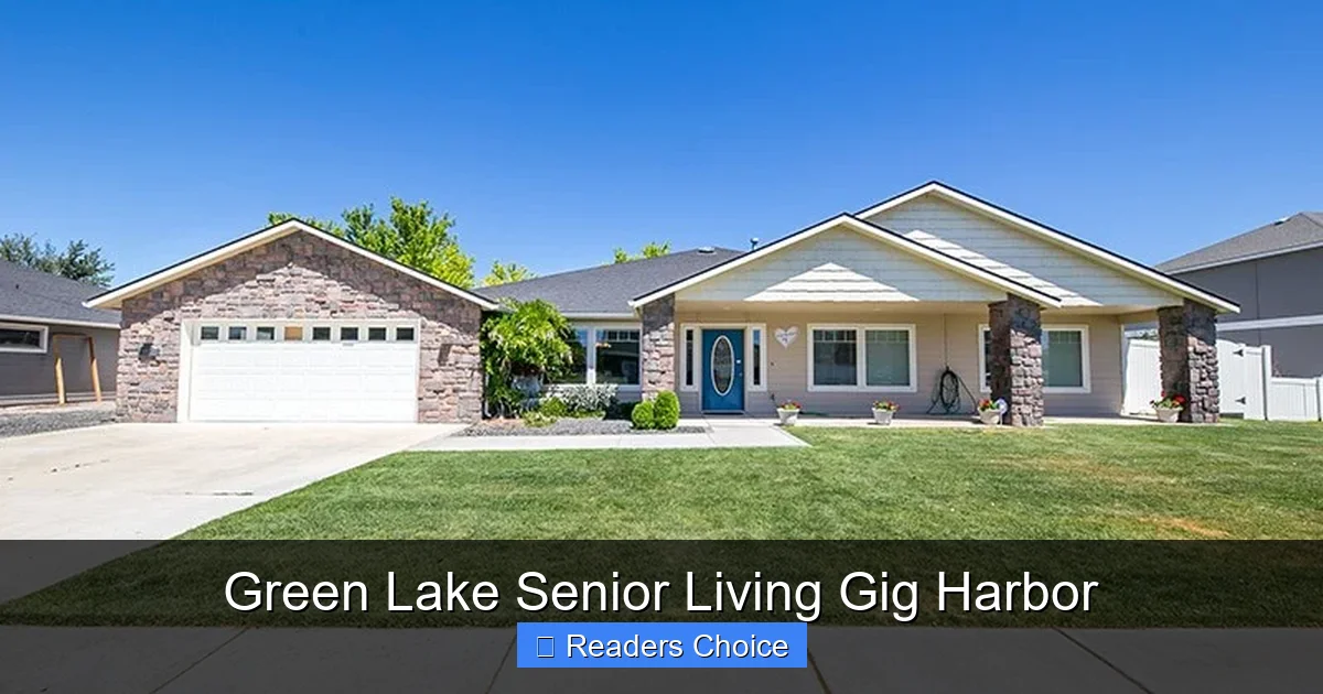 Green Lake Senior Living Gig Harbor