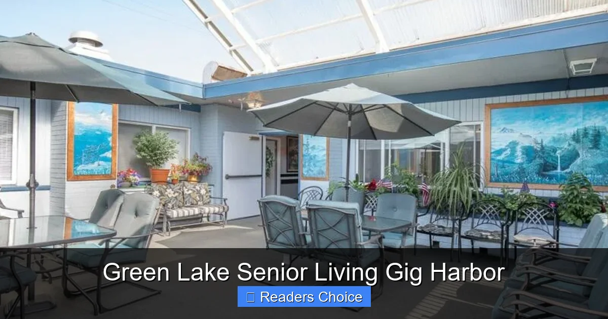 Green Lake Senior Living Gig Harbor