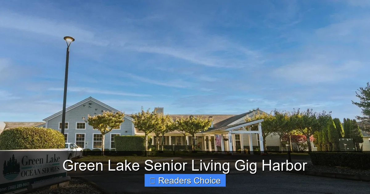 Green Lake Senior Living Gig Harbor