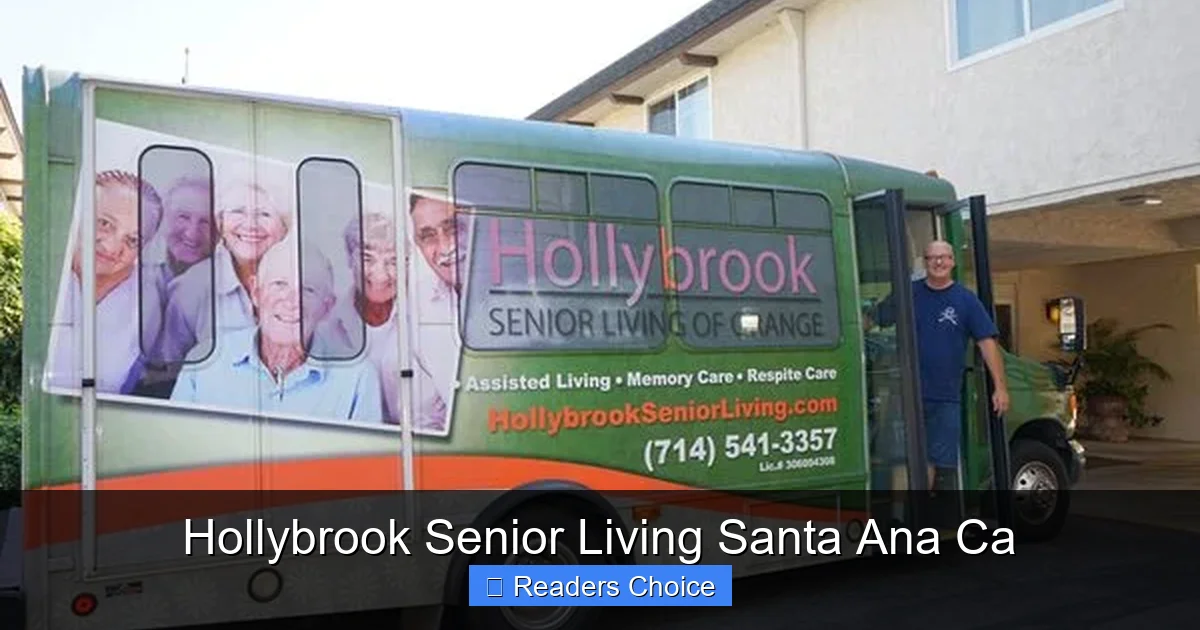 Hollybrook Senior Living Santa Ana Ca