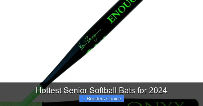 Hottest Senior Softball Bats for 2024