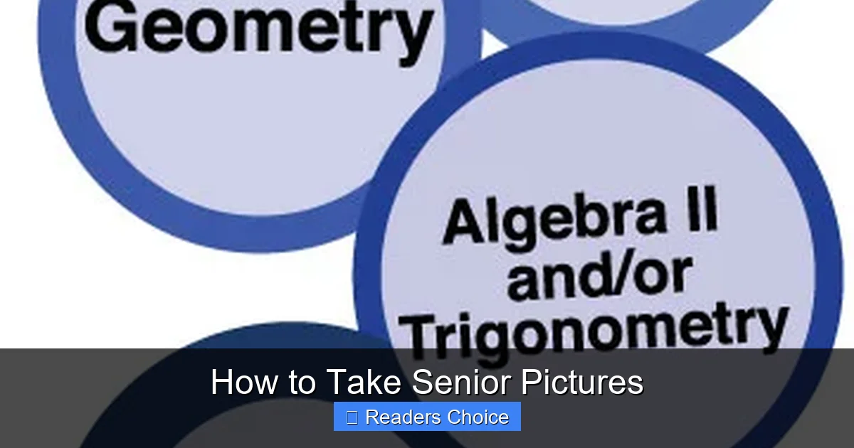 How to Take Senior Pictures