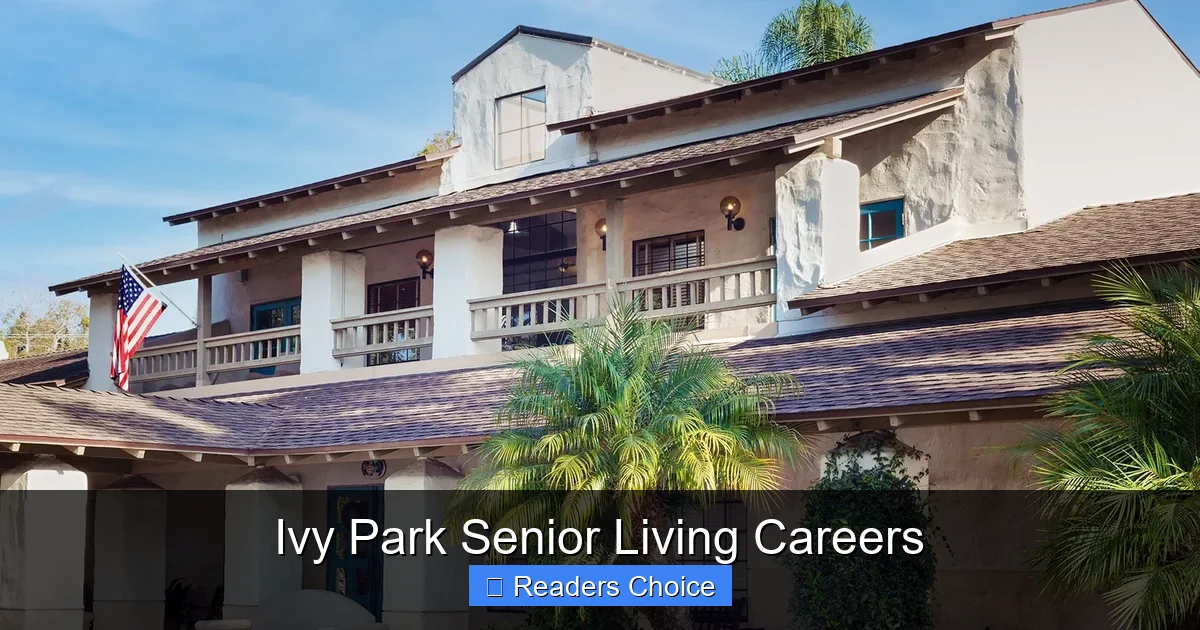 Ivy Park Senior Living Careers