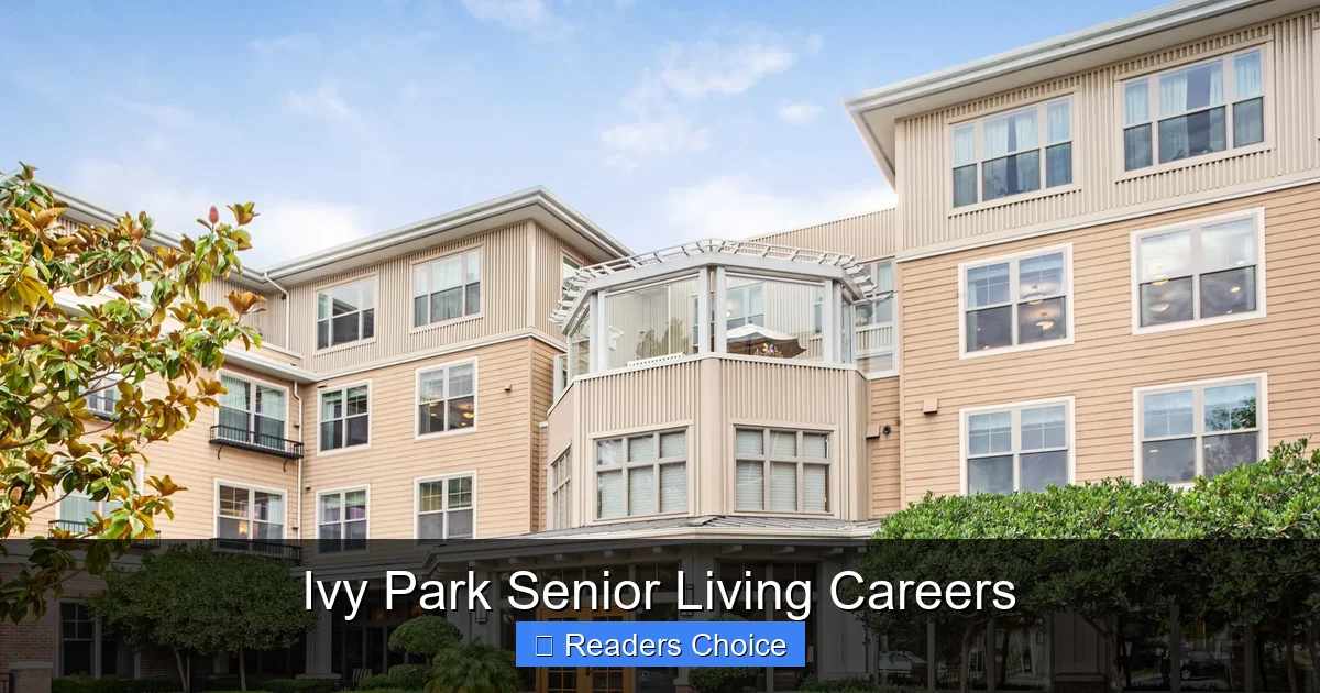Ivy Park Senior Living Careers