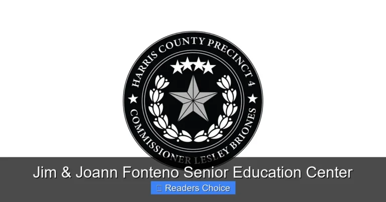 Jim & Joann Fonteno Senior Education Center