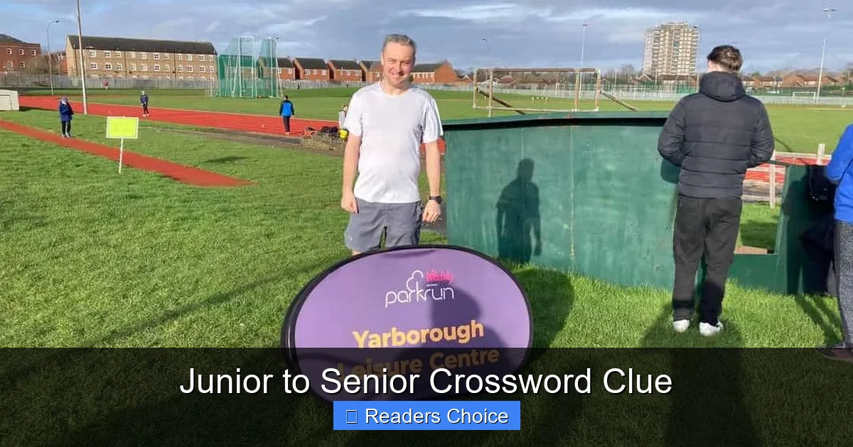 Junior to Senior Crossword Clue