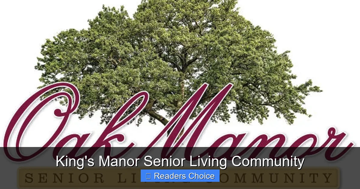 King's Manor Senior Living Community