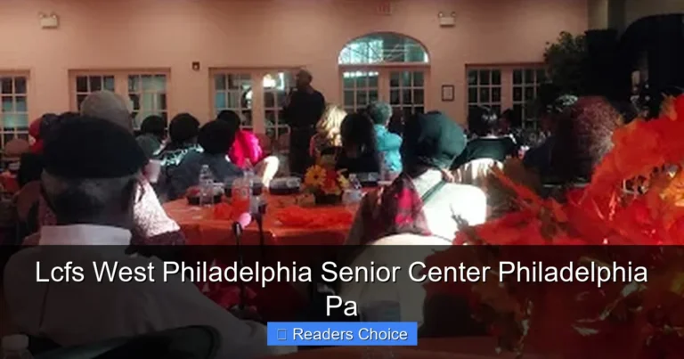 Lcfs West Philadelphia Senior Center Philadelphia Pa
