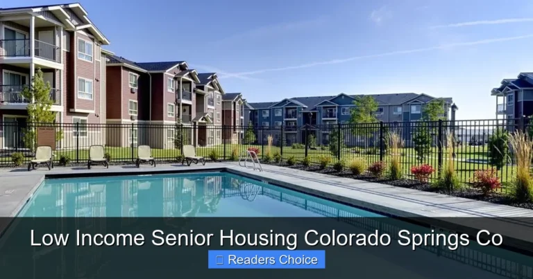 Low Income Senior Housing Colorado Springs Co