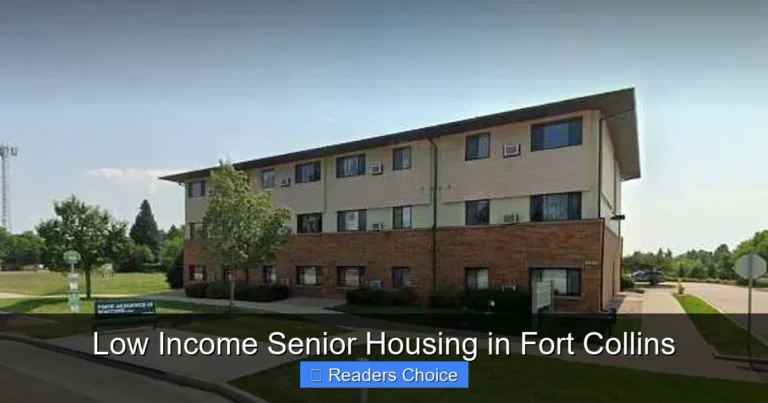 Low Income Senior Housing in Fort Collins