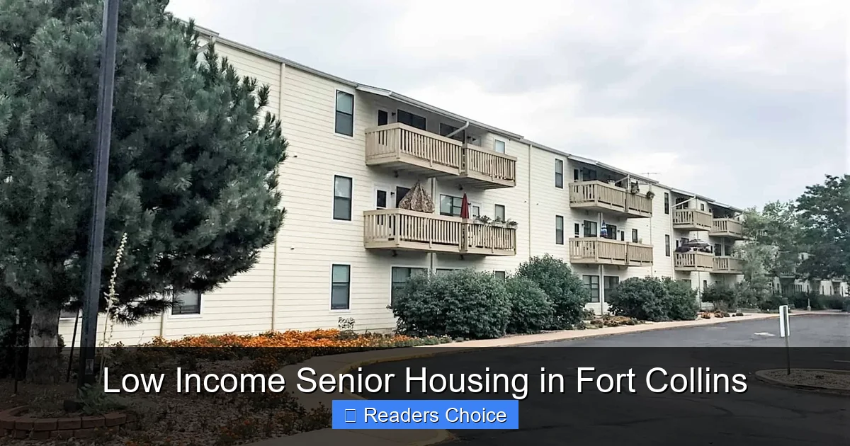 Low Income Senior Housing in Fort Collins
