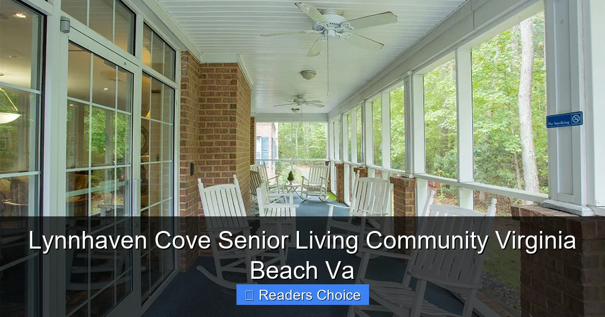 Lynnhaven Cove Senior Living Community Virginia Beach Va