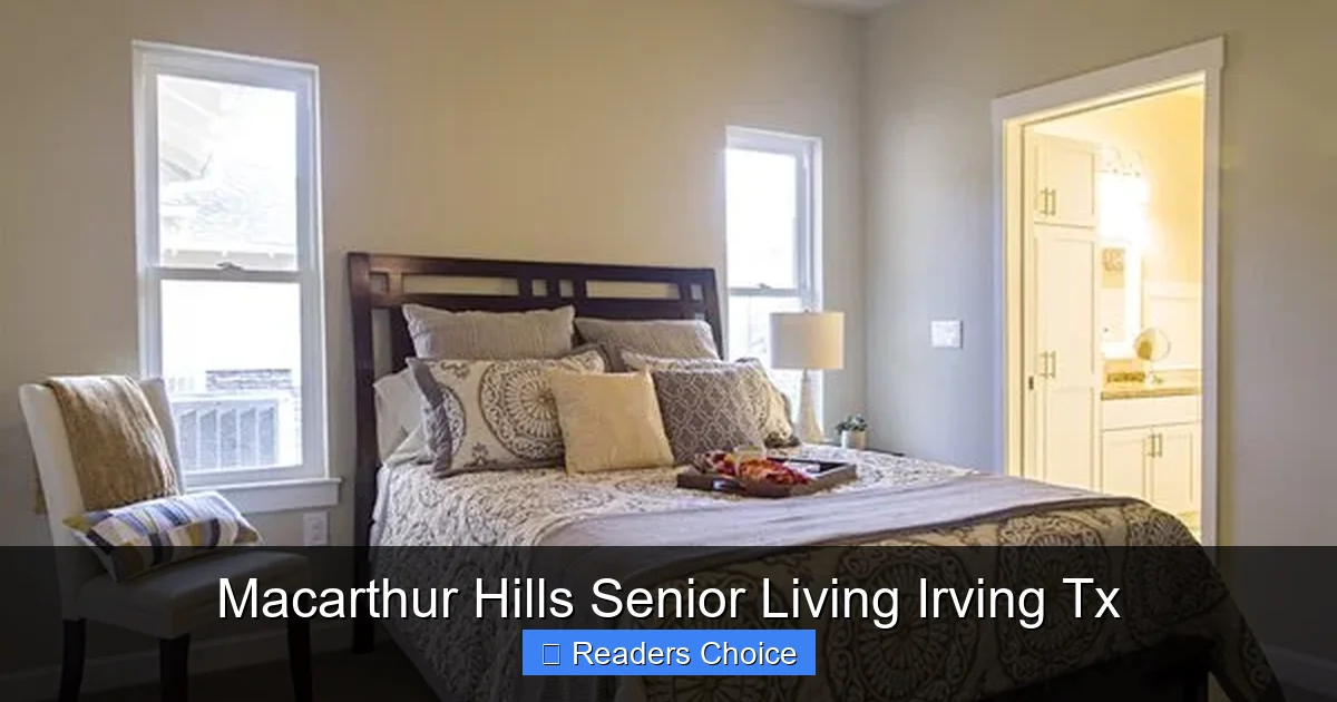 Macarthur Hills Senior Living Irving Tx