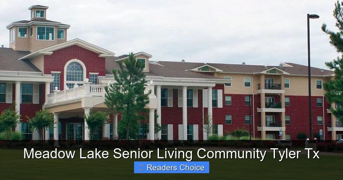 Meadow Lake Senior Living Community Tyler Tx