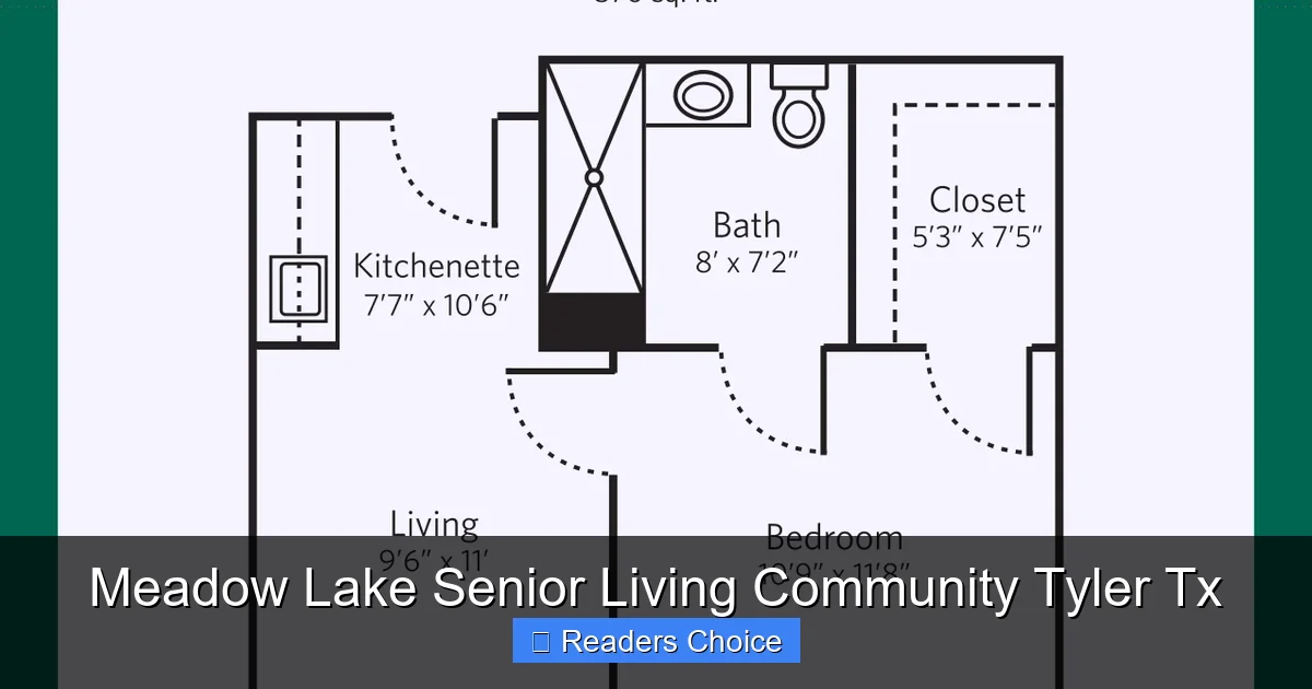 Meadow Lake Senior Living Community Tyler Tx