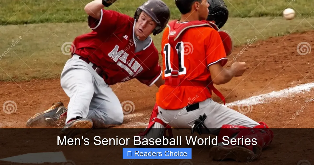 Men's Senior Baseball World Series