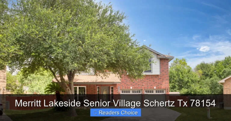 Merritt Lakeside Senior Village Schertz Tx 78154
