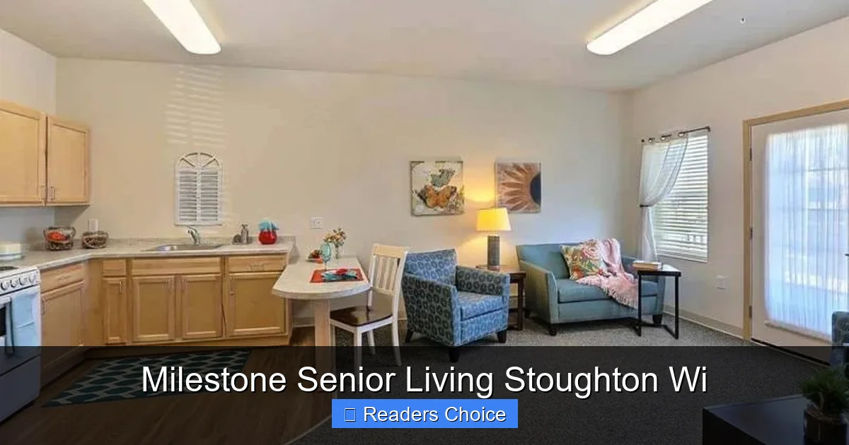 Milestone Senior Living Stoughton Wi