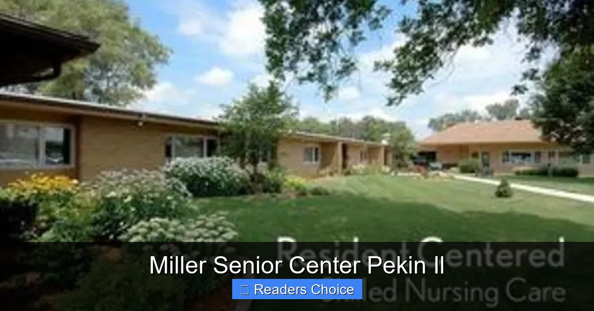 Miller Senior Center Pekin Il