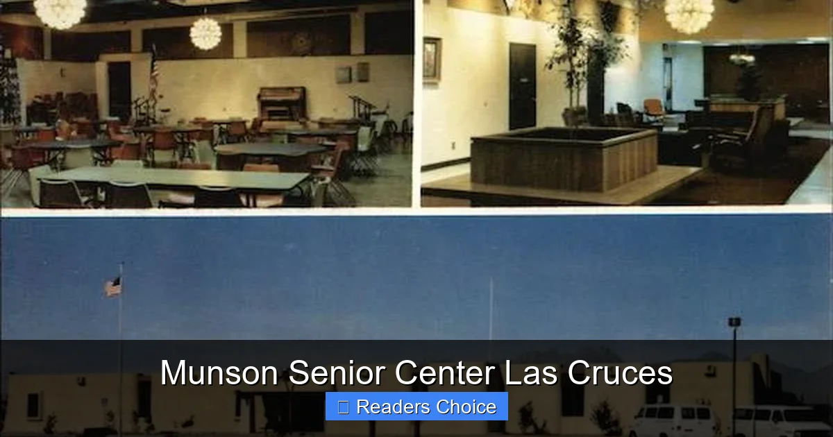 Munson Senior Center Las Cruces - SeniorsProTalk