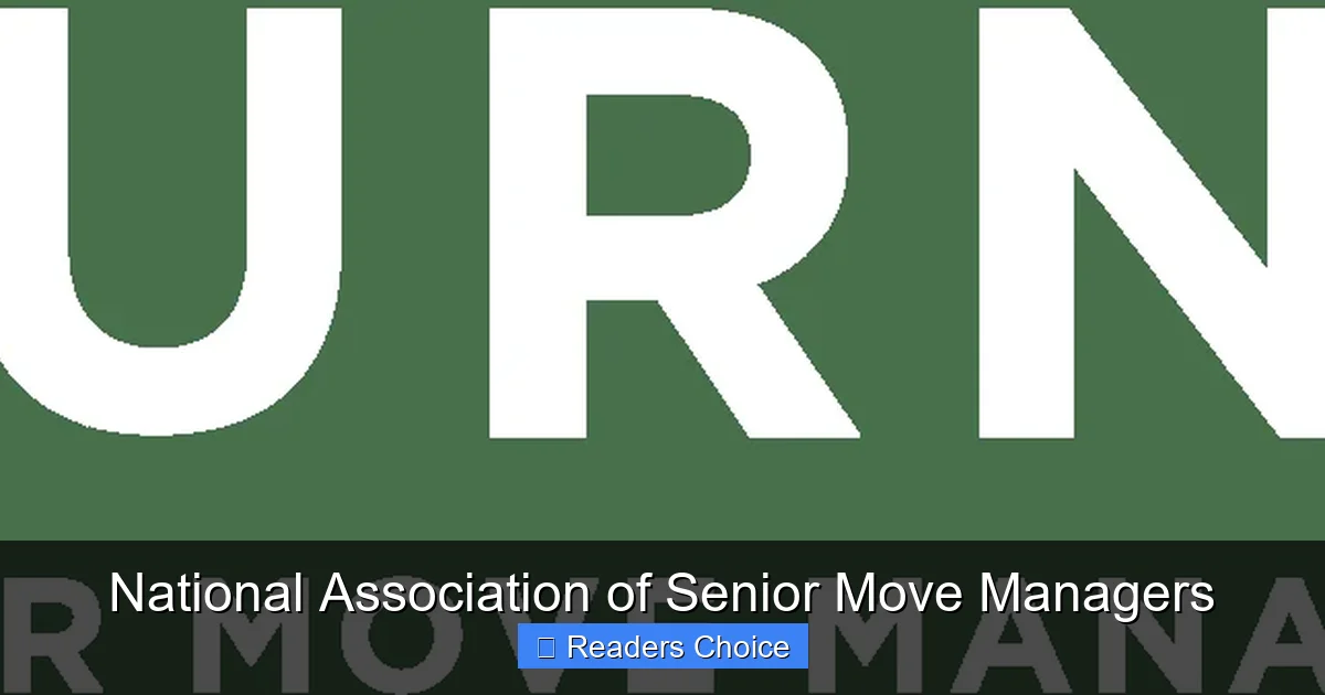 National Association of Senior Move Managers