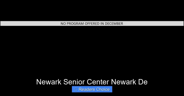 Newark Senior Center Newark De