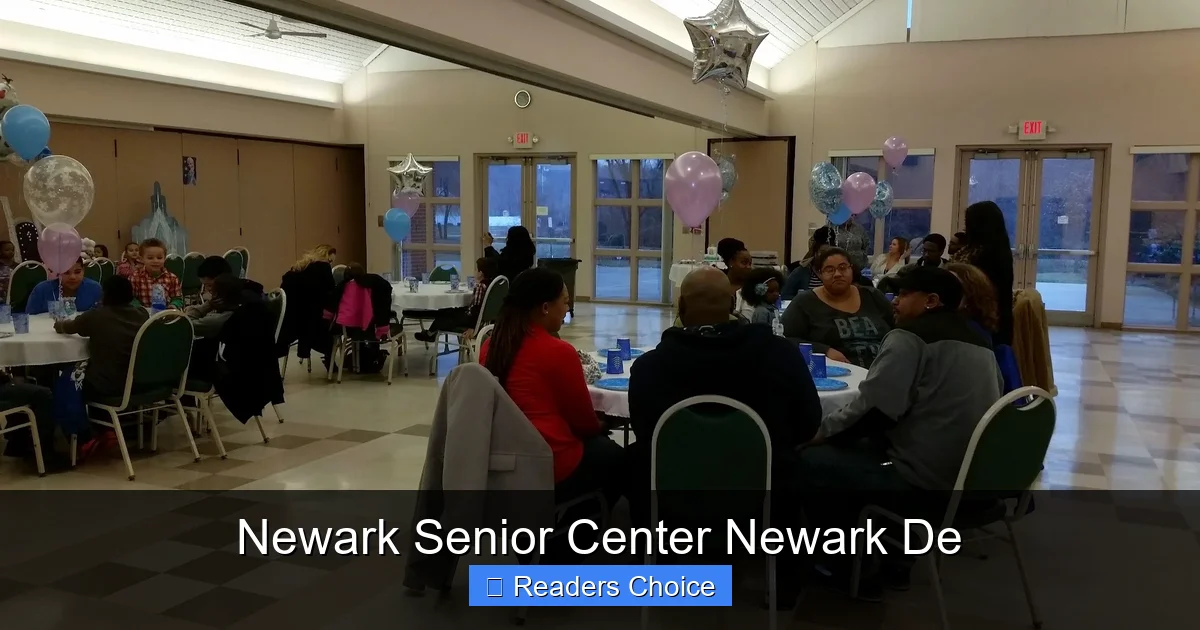 Newark Senior Center Newark De