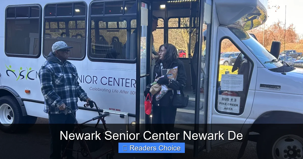 Newark Senior Center Newark De