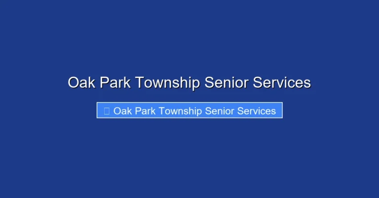 Oak Park Township Senior Services