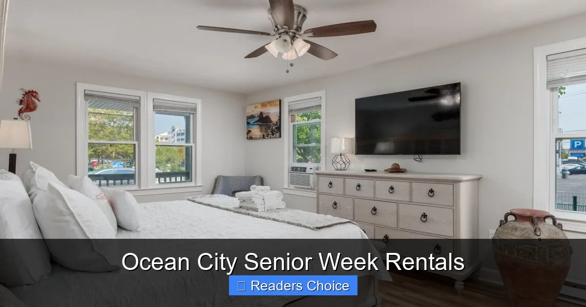 Ocean City Senior Week Rentals