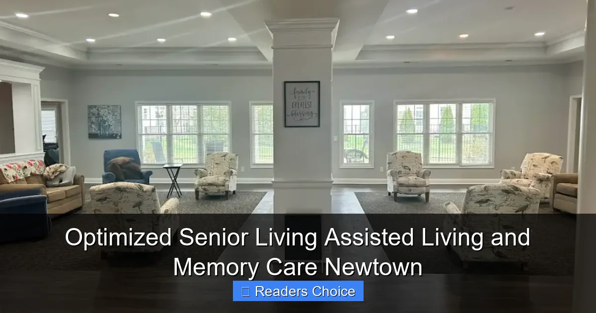 Optimized Senior Living Assisted Living and Memory Care Newtown