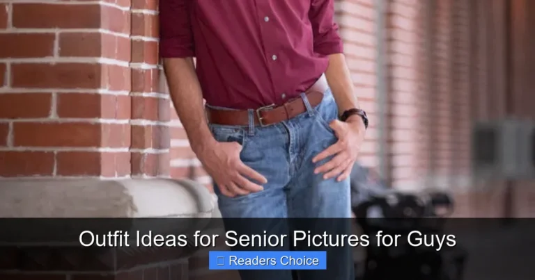 Outfit Ideas for Senior Pictures for Guys