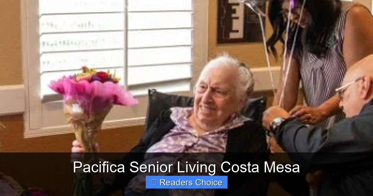 Pacifica Senior Living Costa Mesa
