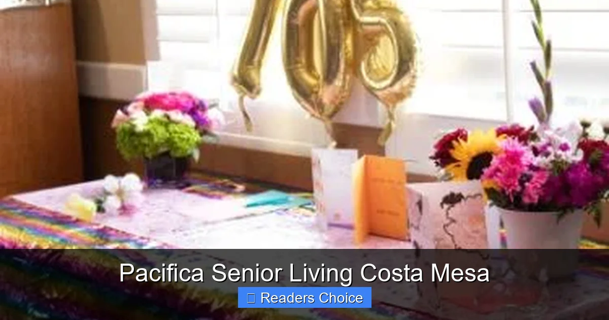 Pacifica Senior Living Costa Mesa