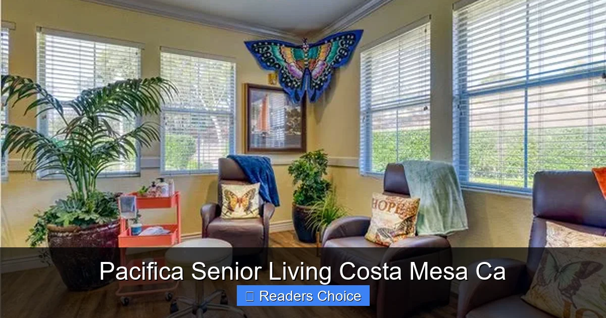 Pacifica Senior Living Costa Mesa Ca