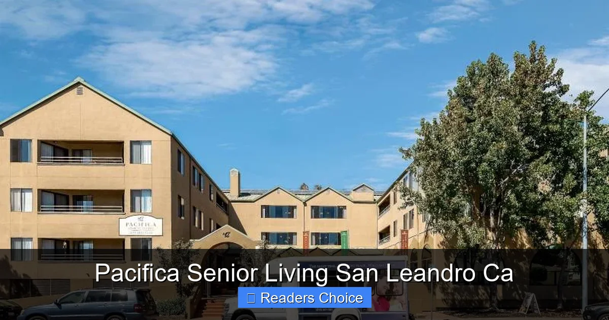 Pacifica Senior Living San Leandro Ca