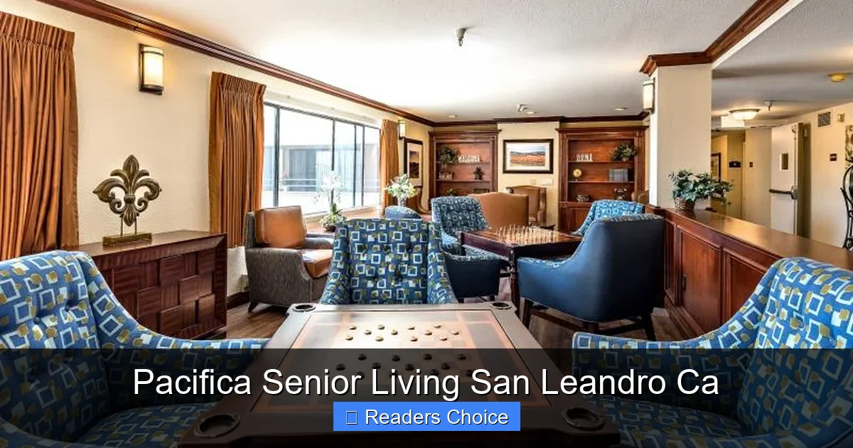 Pacifica Senior Living San Leandro Ca