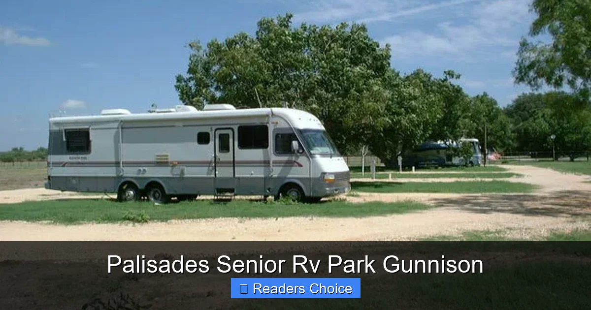 Palisades Senior Rv Park Gunnison