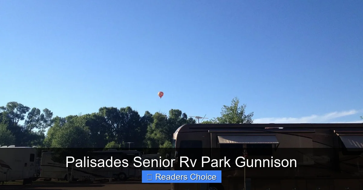 Palisades Senior Rv Park Gunnison