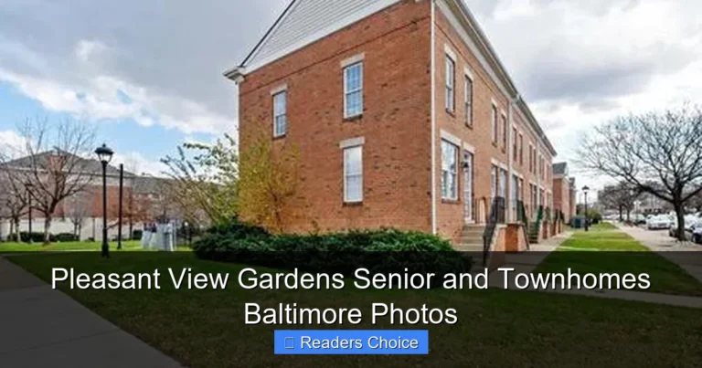 Pleasant View Gardens Senior and Townhomes Baltimore Photos